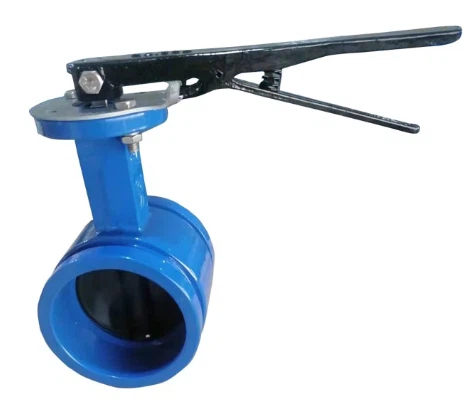 Βαλβίδα πεταλούδας με αυλακωτό άκρο της σειράς GD